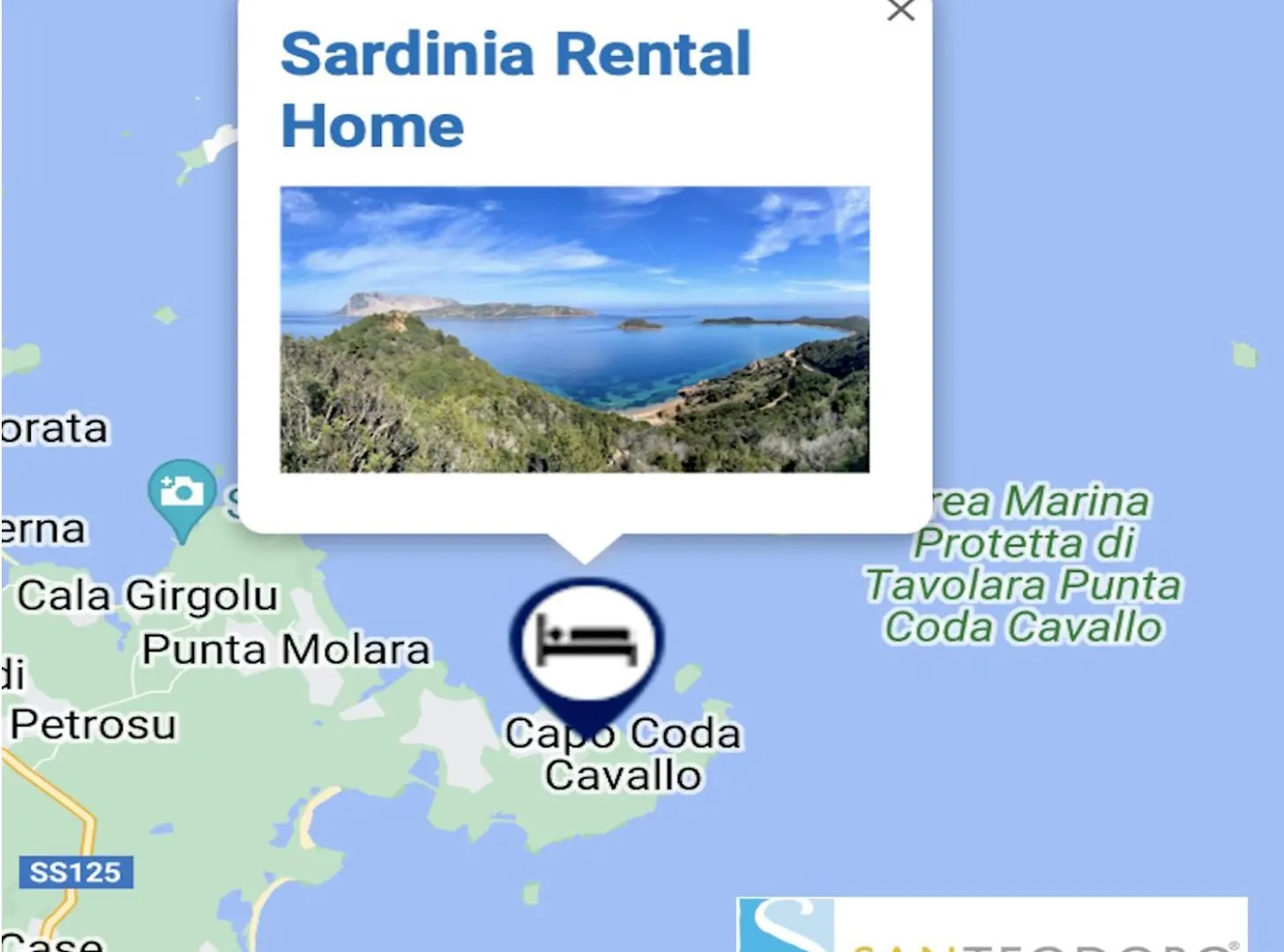 カーポ・コーダ・カヴァッロPunta Est Giardino E Vista Mareアパートメント 0*, カーポ・コーダ・カヴァッロ イタリア